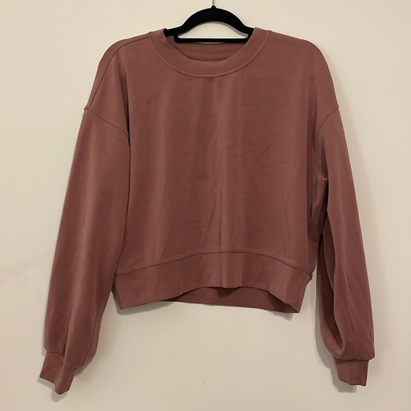 Lululemon Perfectly Oversized Cropped Crew - Picture 1 of 3